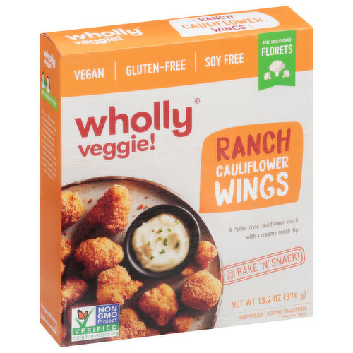 Wholly Veggie! Cauliflower Wings, Ranch