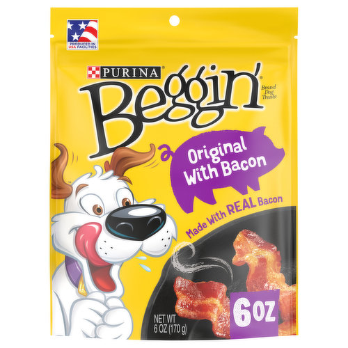 Beggin' Dog Treats, Original with Bacon