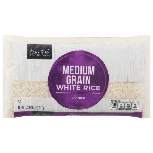 White Rice, Medium Grain, Enriched