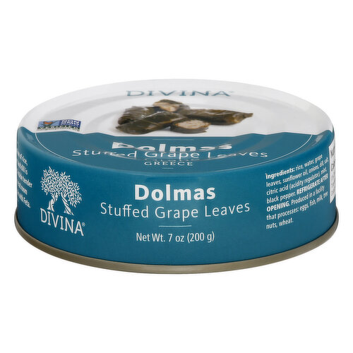 Divina Stuffed Grape Leaves, Dolmas