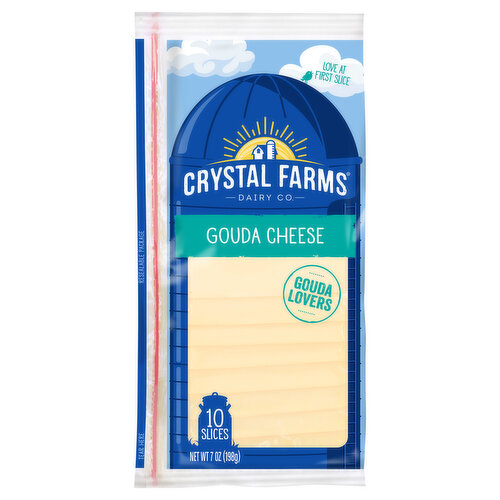 Crystal Farms Dairy Co Cheese, Gouda