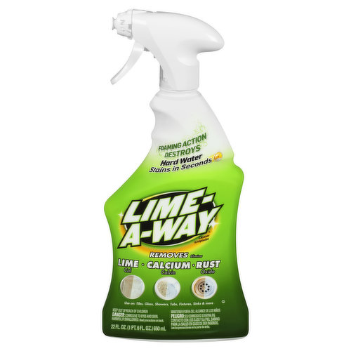 Lime-A-Way Cleaner, Foaming Action