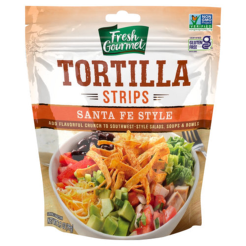 Fresh Gourmet Tortilla Strips, Santa Fe Style