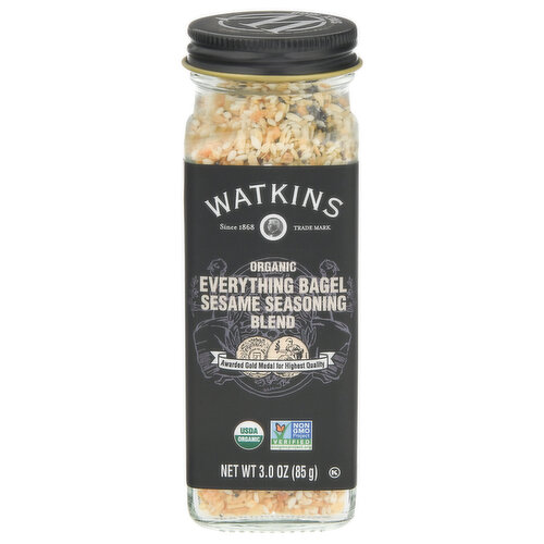 Watkins Seasoning Blend, Organic, Sesame, Everything Bagel