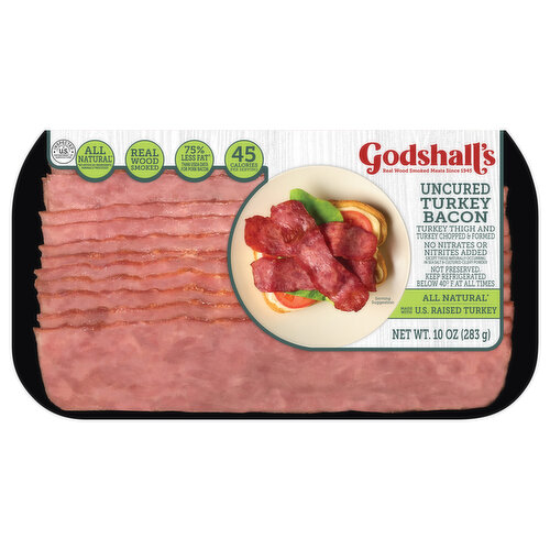 Godshall's Turkey Bacon, Uncured