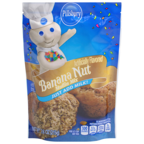 Pillsbury Muffin Mix, Banana Nut