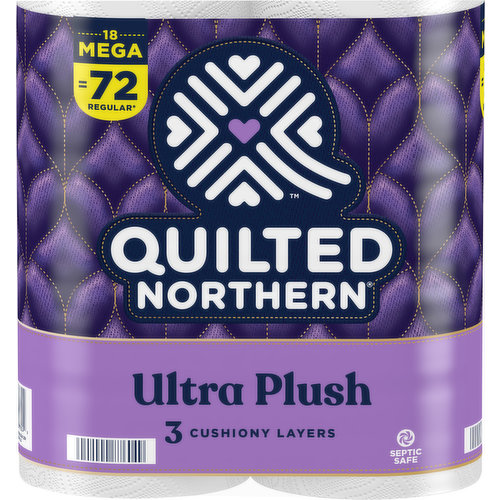  Quilted Northern Ultra Plush® Toilet Paper, 18 Mega