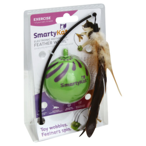 SmartyKat Electronic Motion Toy, Feather Whirl