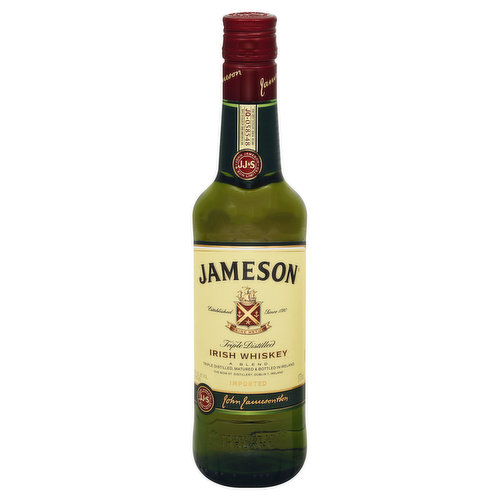 Jameson Whiskey, Irish, Triple Distilled
