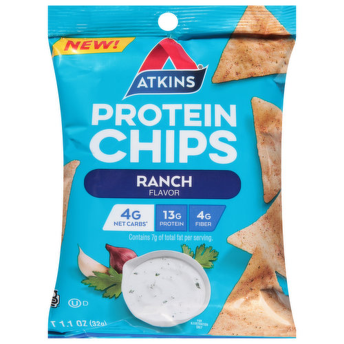 Atkins Protein Chips, Ranch Flavor