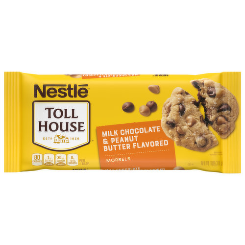 Nestle Toll House Morsels, Milk Chocolate & Peanut Butter Flavored