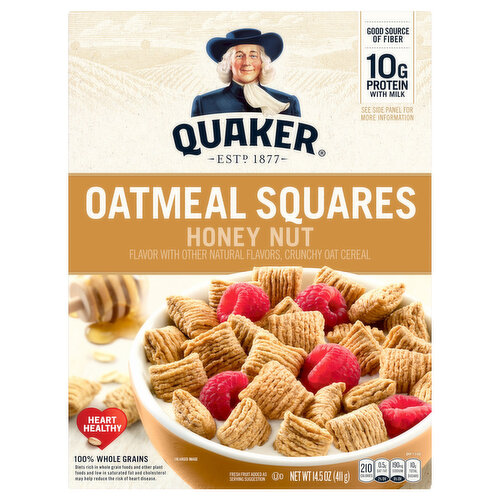 Quaker Oatmeal Squares, Honey Nut