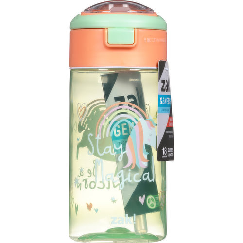 ZAK! Space Flex Water Bottle, 18 Oz.