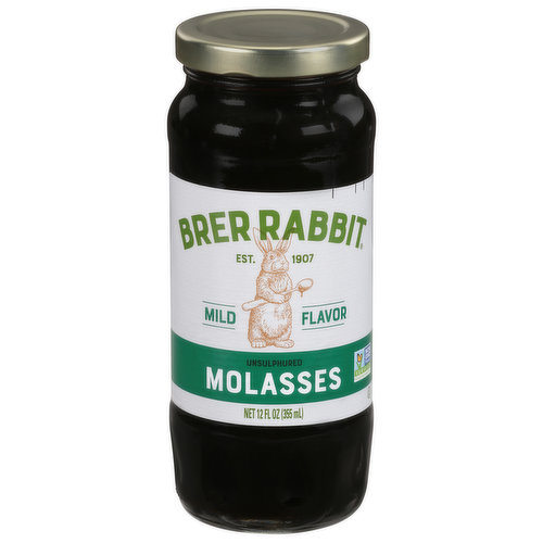 Brer Rabbit Molasses, Mild Flavor, Unsulphured