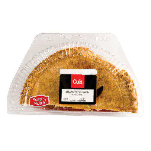 Cub Bakery Half Strawberry Rhubarb Pie