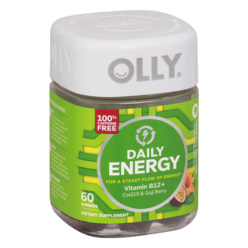 Olly Daily Energy, Gummies, Tropical Passion