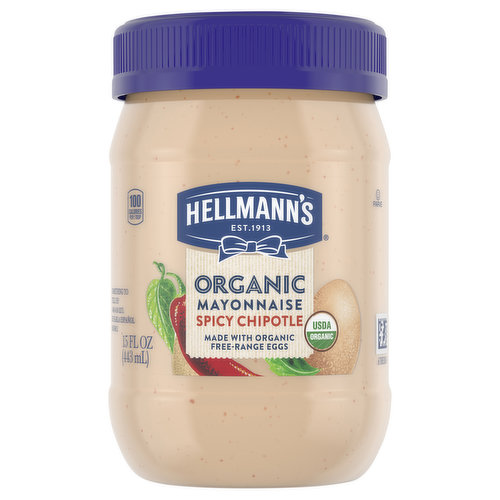 Hellmann's Mayonnaise, Organic, Spicy Chipotle