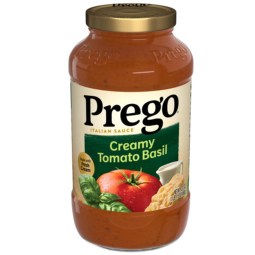 Prego® Creamy Tomato Basil Pasta Sauce