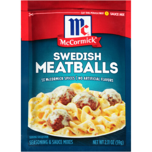 McCormick Swedish Meatballs Seasoning & Sauce Mixes