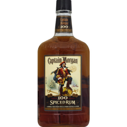 Captain Morgan Black Cask Rum, Spiced