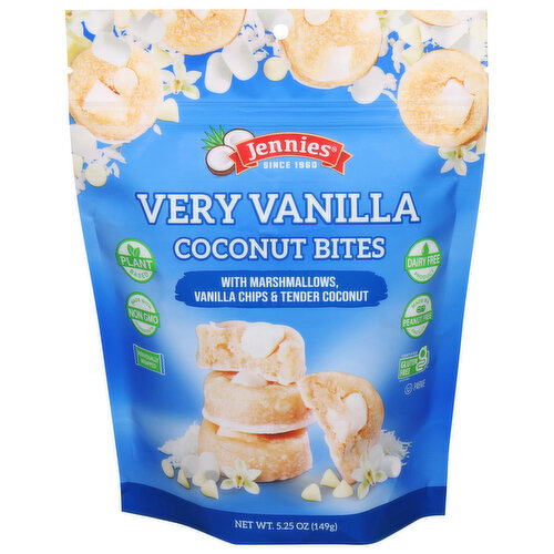 Jennies Coconut Bites, Very Vanilla