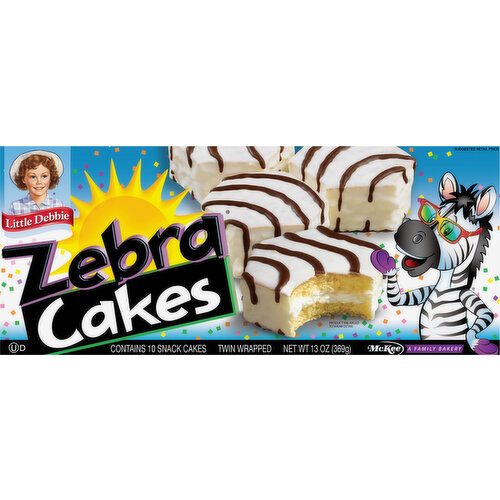 Little Debbie Snack Cakes, Zebra Cakes