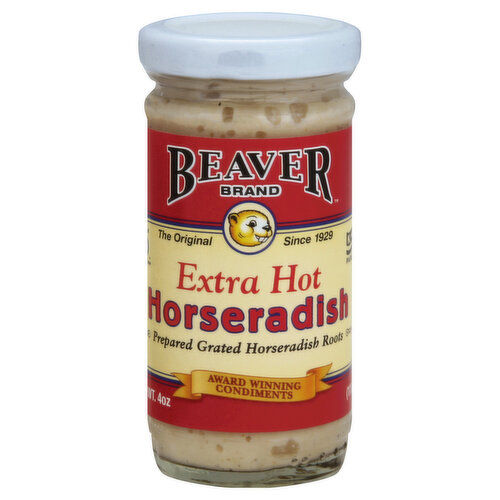 Beaver Brand Horseradish, Extra Hot