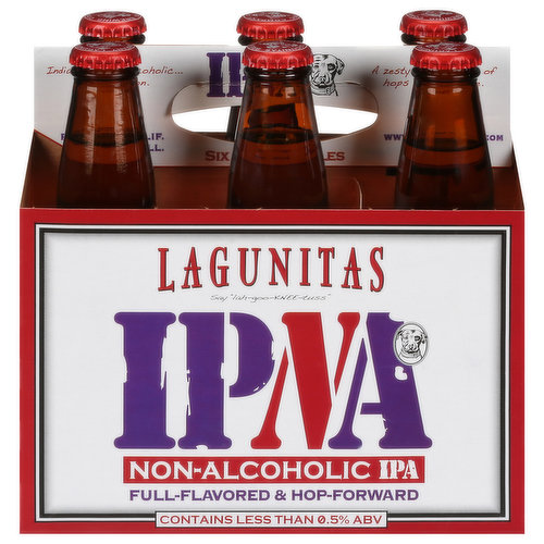 Lagunitas Beer, IPA, Non-Alcoholic