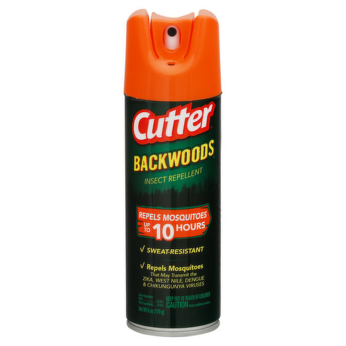 Cutter Insect Repellent, Backwoods