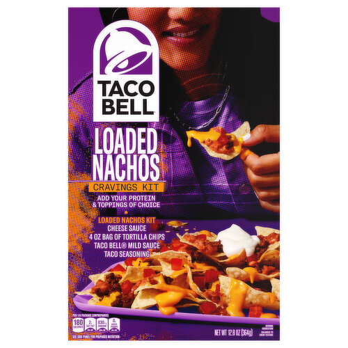 Taco Bell Cravings Kit, Loaded Nachos