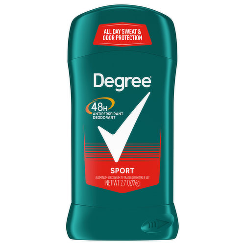 Degree Deodorant, Antiperspirant, Sport, 48H