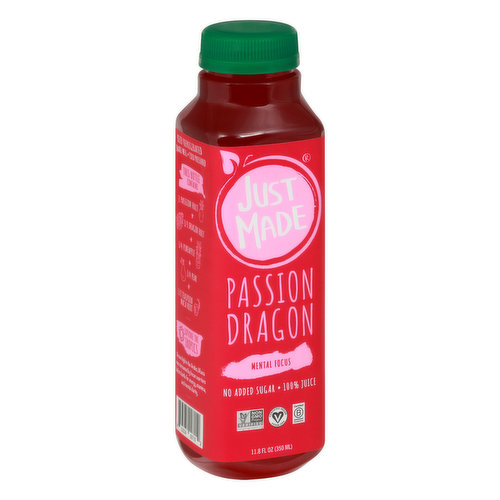 Just Made 100% Juice, Mental Focus, Passion Dragon