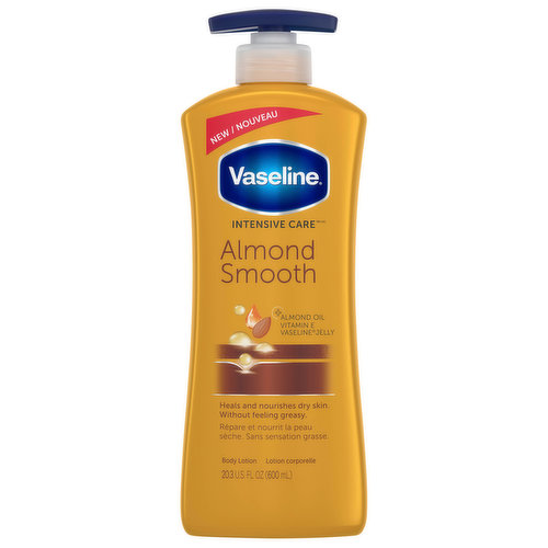 Vaseline Intensive Care Body Lotion, Almond Smooth