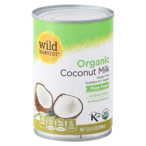Wild Harvest Coconut Milk, Organic