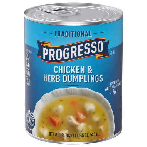 Progresso Soup, Chicken & Herb Dumplings, Traditional