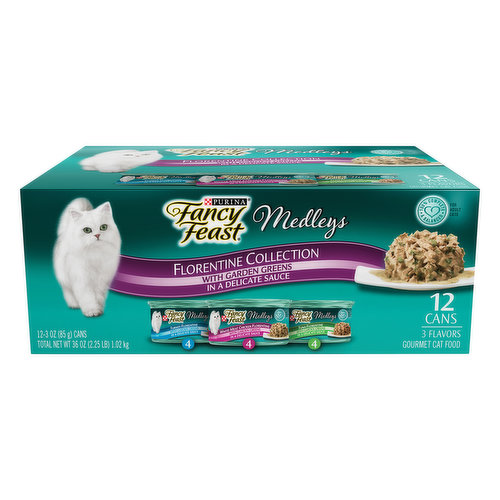 Fancy Feast Medleys Cat Food, Florentine Collection