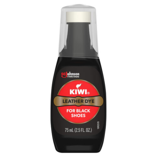 Kiwi Leather Dye, for Black Shoes