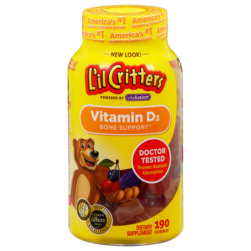 L'il Critters Vitamin D3, Gummies