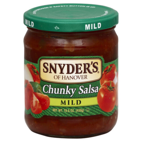 Snyders Salsa, Chunky, Mild