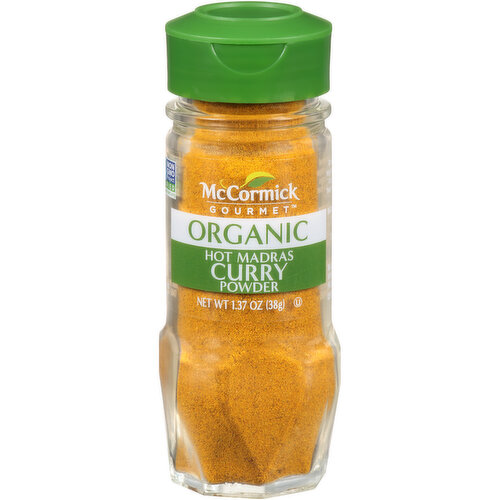 McCormick Gourmet Gourmet Organic Hot Madras Curry Powder