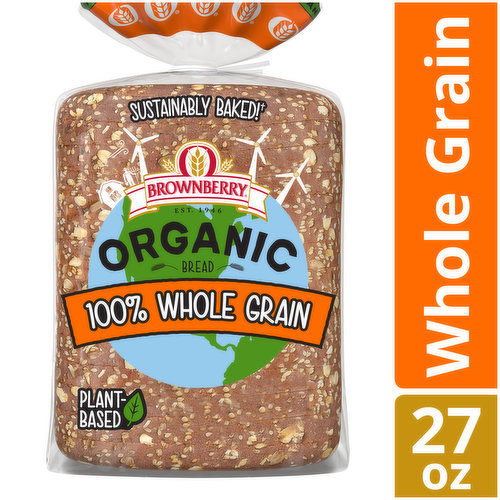 Brownberry Brownberry Organic 100% Whole Grain Bread, 27 oz