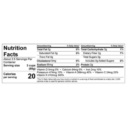 Organicgirl Baby Spinach, Family Size