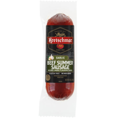 Kretschmar Beef & Garlic Summer Sausage