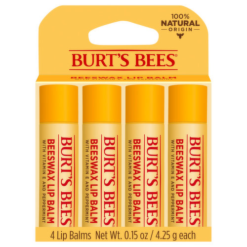 Burt's Bees Lip Balm, Beeswax