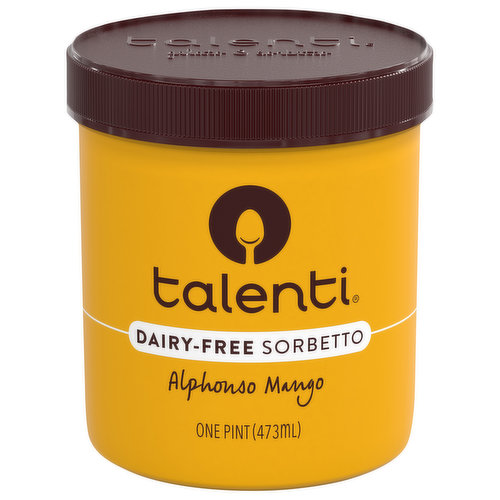 Talenti Sorbetto Alphonso Mango 1 pint