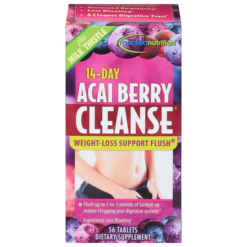 Applied Nutrition Acai Berry Cleanse, 14-Day, Tablets