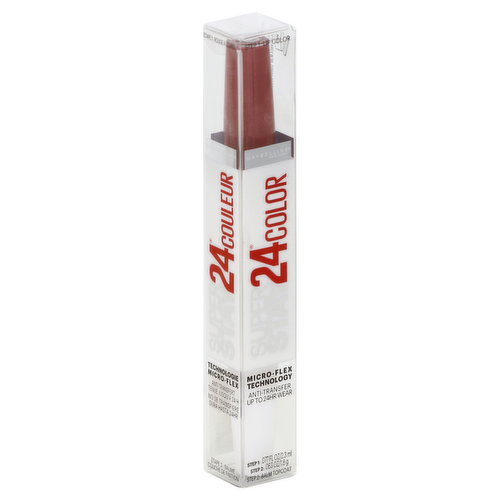 Maybelline Super Stay 24 Color Lip Color, Forever Chestnut 115