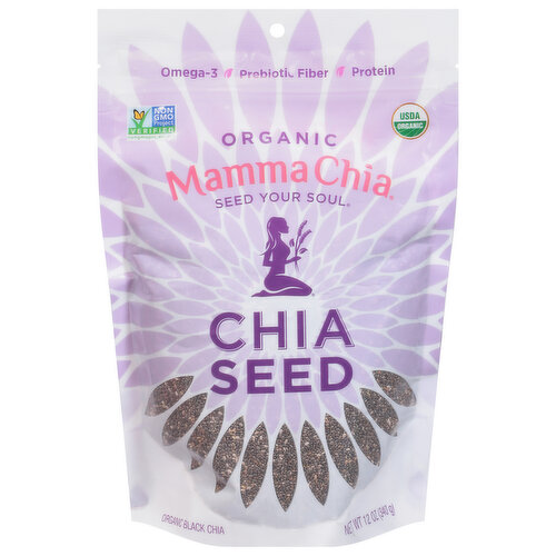 Mamma Chia Chia Seed, Organic, Black