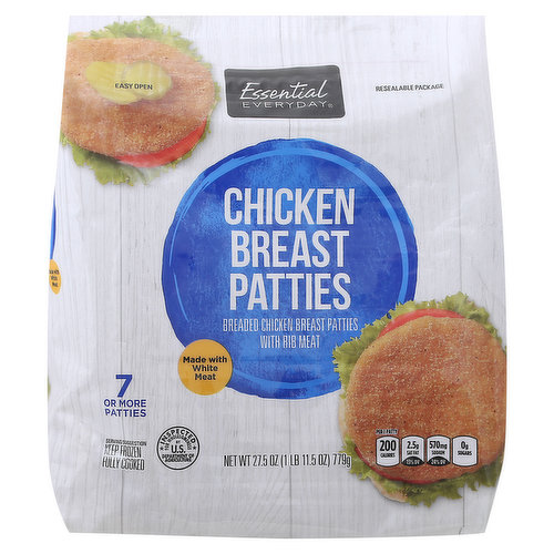 Essential Everyday Chicken Breast Patties