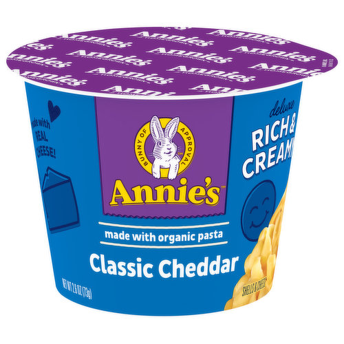 Annie's Shells & Cheese, Classic Cheddar
